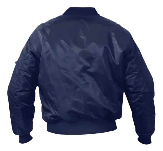 CHAQUETA BOMBER azul UNISEX ESP CHAQUETA BOMBER UNISEX - Imagen 2
