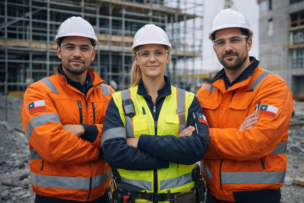 profesionales de la construcción enacción