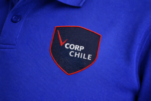 detalle del parche corp chile